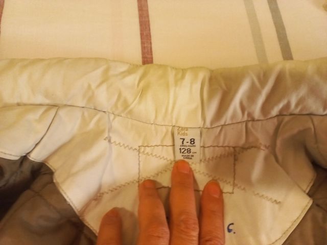 ABRIGO NIÑO ACOLCHADO