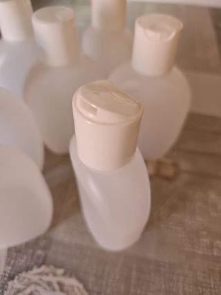 Botella plástico para cosmética