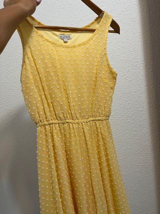 vestido amarillo Kling