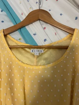 vestido amarillo Kling