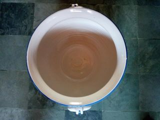 Vaso in ceramica artigianale Toscana Arno