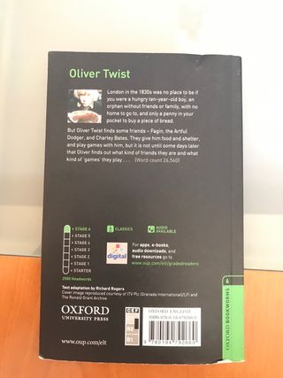 Libro de lectura “Oliver Twist” (Oxford Bookworms)