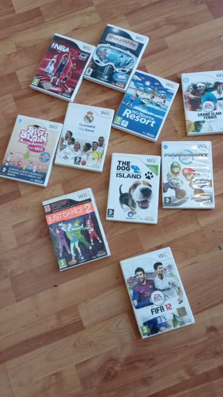 Juegos de la  Wii
