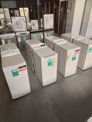 Lavadoras carga superior nuevas desde