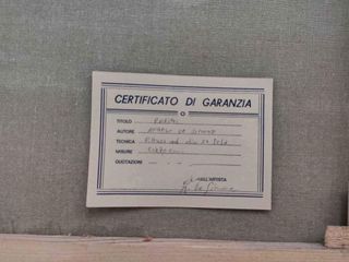 Dipinto olio su tela A.De Simone "Parigi"