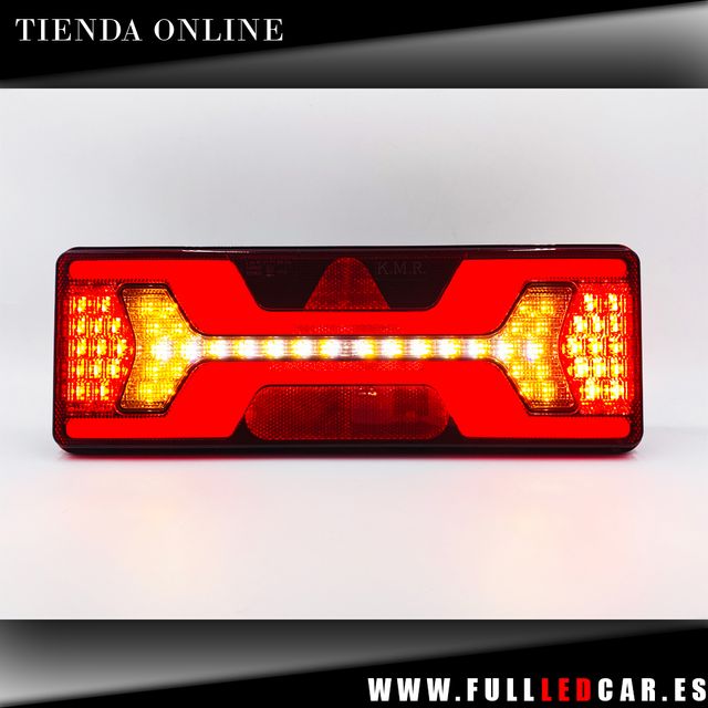 PILOTOS LED NEON TRASEROS CINCO FUNCIONES 12V 24V