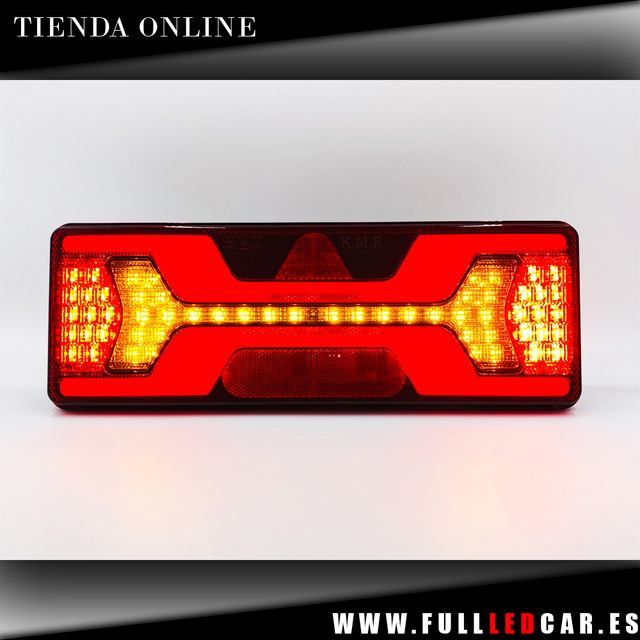 PILOTOS LED NEON TRASEROS CINCO FUNCIONES 12V 24V
