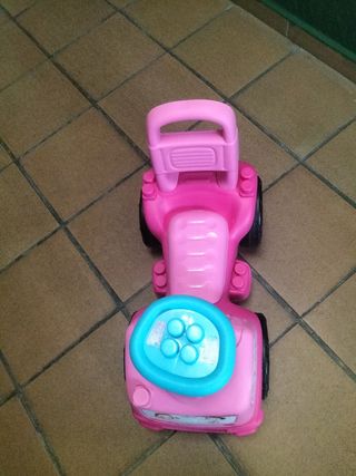 Correpasillos MOLTO rosa de 12 meses a 3 años