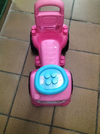 Correpasillos MOLTO rosa de 12 meses a 3 años