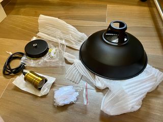 Lámpara de forja, NUEVA