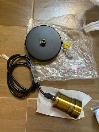 Lámpara de forja, NUEVA