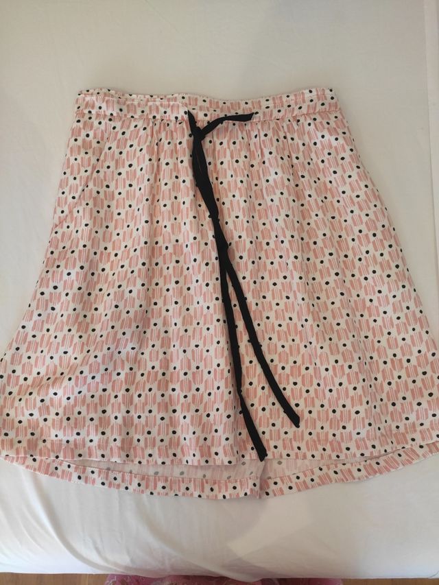 Minifalda en tonos suaves