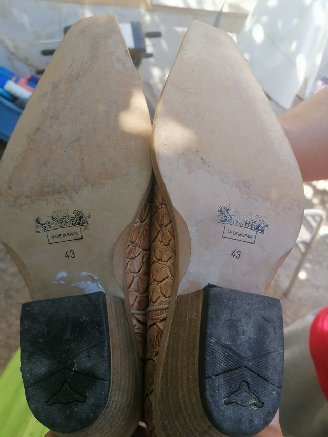 Botas Joe Sanchez/ Piel, cowboy /vaqueras