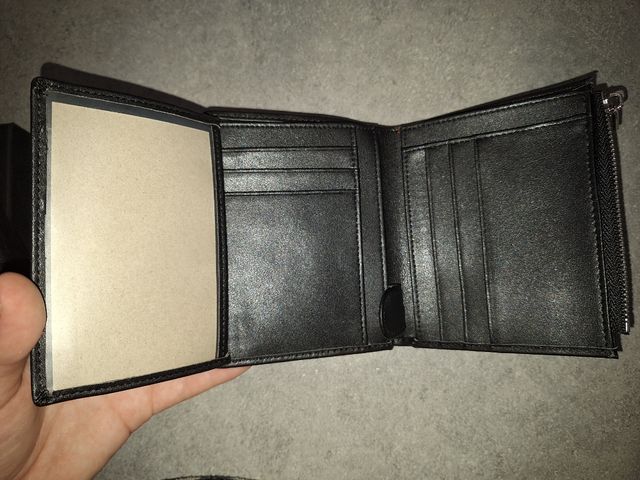 Portafogli uomo pelle nera