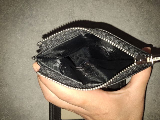 Portafogli uomo pelle nera