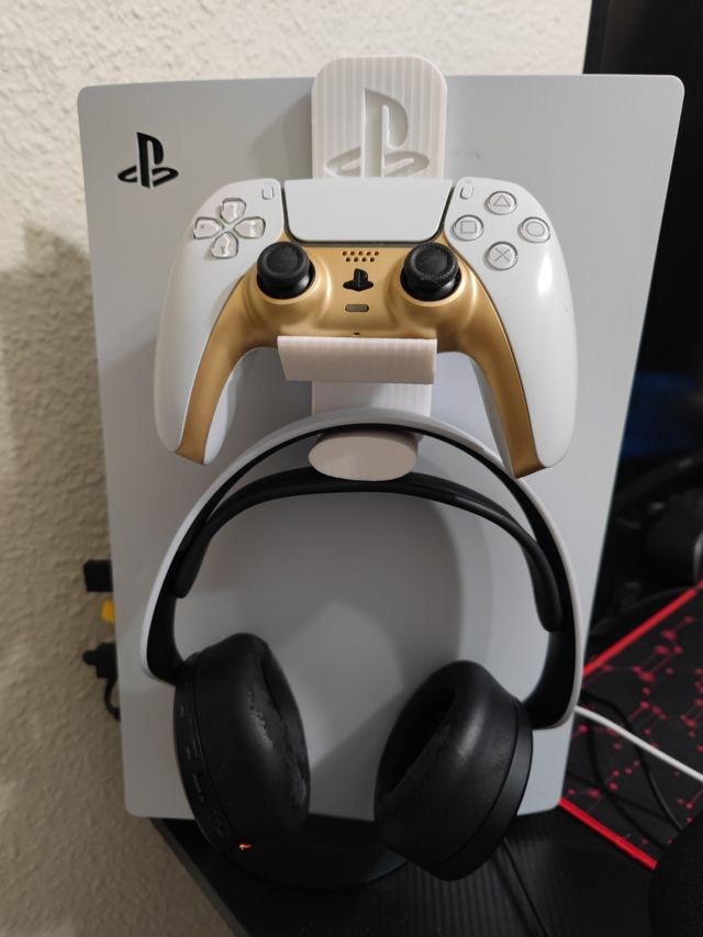 Soporte para mando y cascos Sony ps5