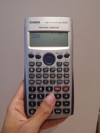Calculadora fx-570 ES