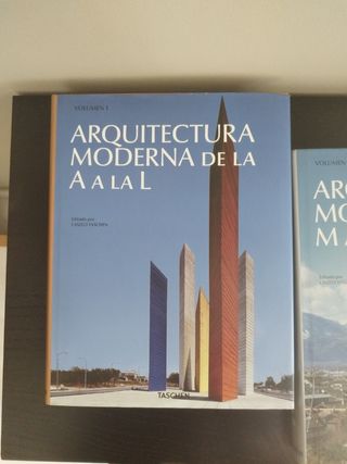Libros arquitectura moderna A-Z