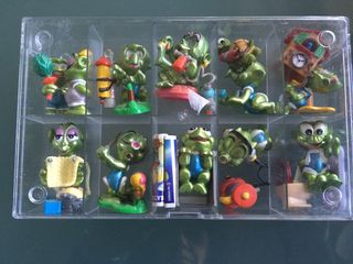 Stralunati Kinder set completo con cartina