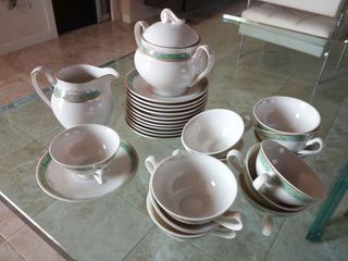 Servizio da 12 in porcellana Eschenbach