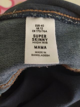 Pantalón pirata premamá 
