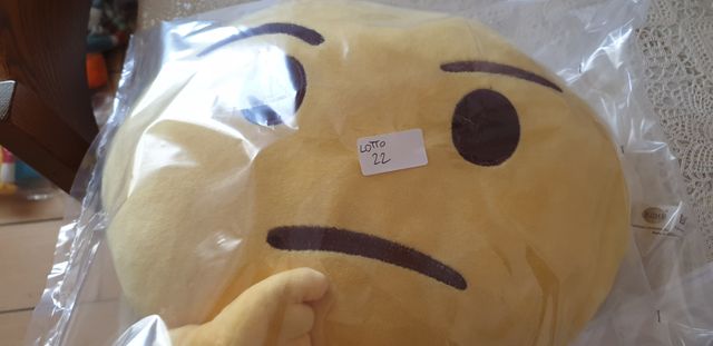 LOTTO N. 22 PELUCHE CUSCINO EMOTICON