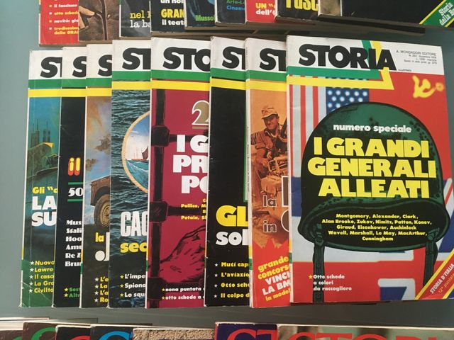 riviste storia illustrata anni 1976-1980