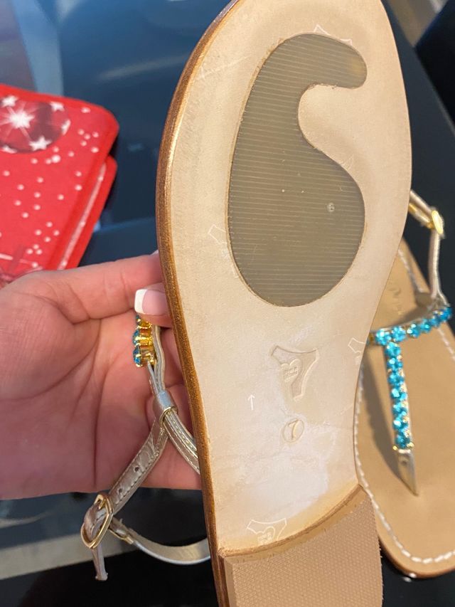 sandalia artesana piel