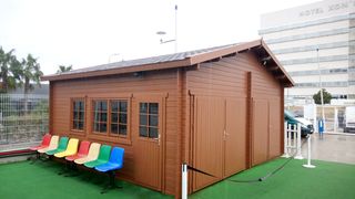 Casa de madera 30m2 almacén garaje venta