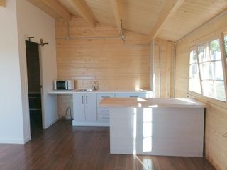 Casa de madera 30m2 almacén garaje venta