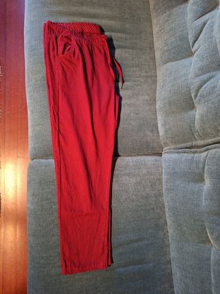 Pantalón granate mujer