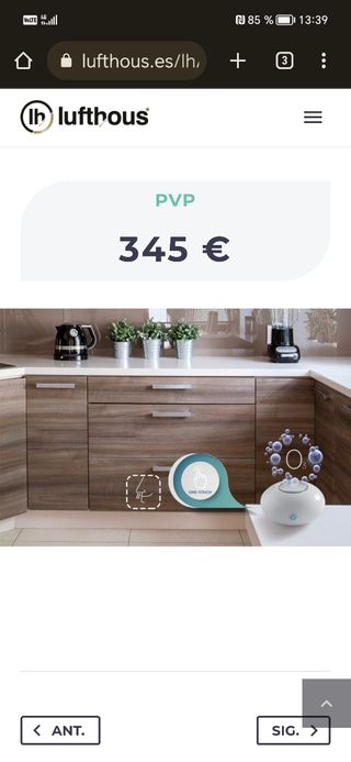 Mini tasca per ozono