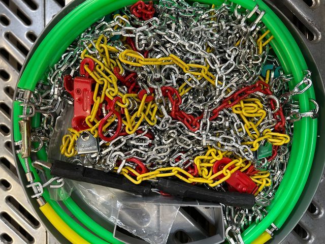 CATENE DA NEVE NUOVE MAI USATE