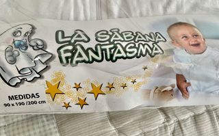Sábana fantasma de algodón