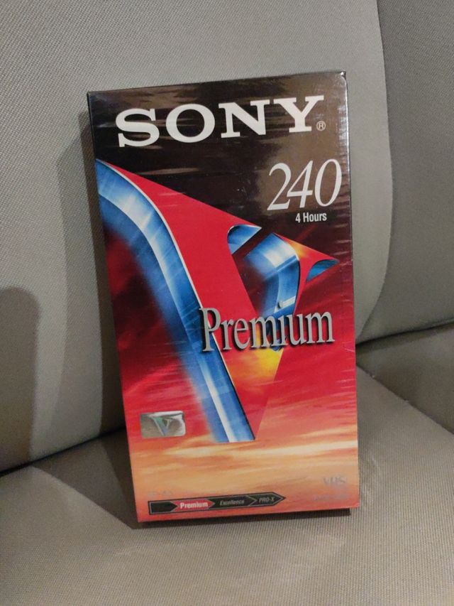 Cinta video VHS Sony 240