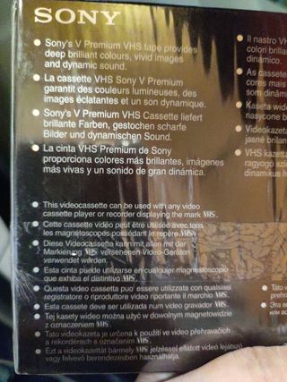Cinta video VHS Sony 240