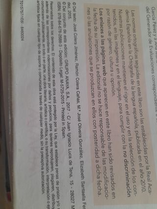 Matemáticas I Anaya Bachillerato