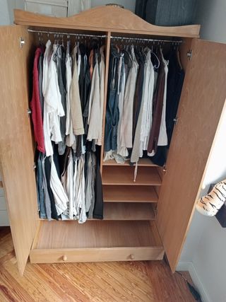 Armario madera de haya
