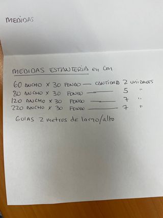 Estanterias