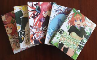 The Quintessential Quintuplets numeri 1-2-3-4-5