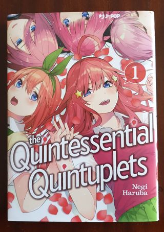 The Quintessential Quintuplets numeri 1-2-3-4-5
