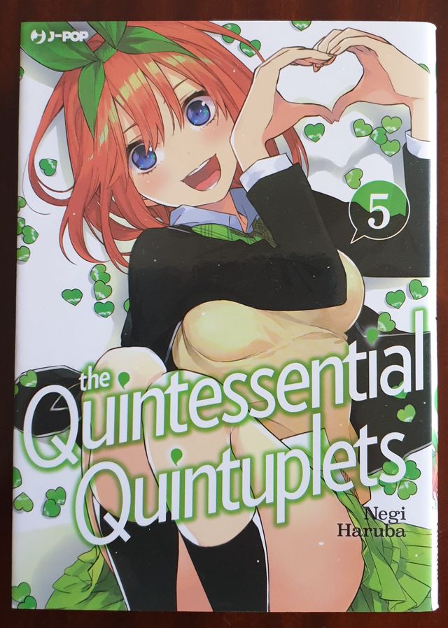 The Quintessential Quintuplets numeri 1-2-3-4-5