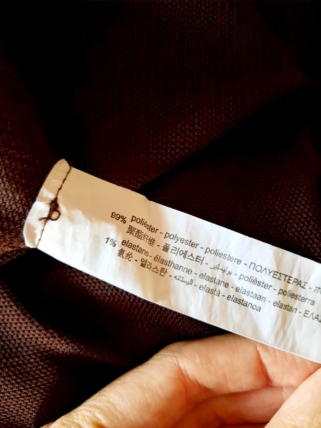 Vestido marrón de Zara