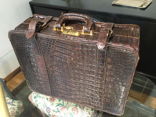 Maletas originales de cocodrilo