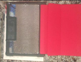 ✅ FUNDA IPAD AIR (ROJA/NEGRA) ✅