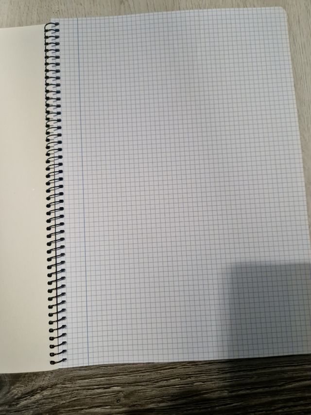 6 Cuadernos cuadros + 1 gratis