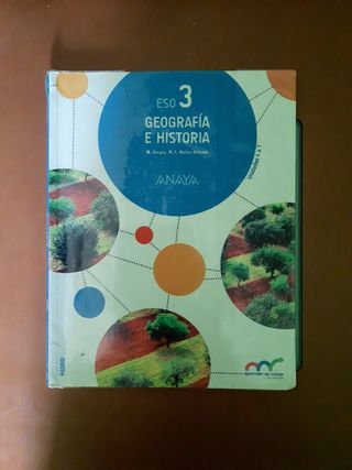 Libros de Geografía e Historia 3 ESO