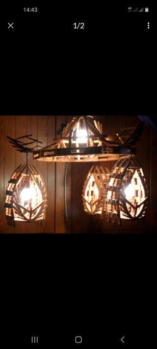 LAMPADARIO ARTIGIANALE