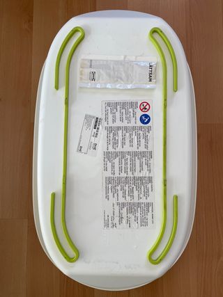 bañera bebe ikea y hamaca baño badabulle 