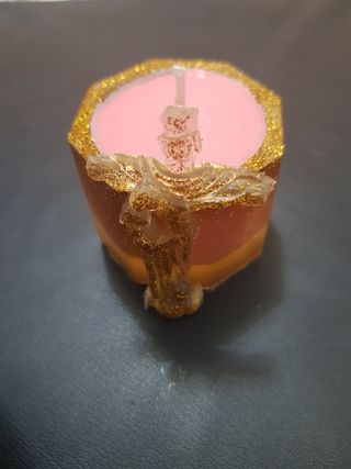 Portacandela crocifissione con candela